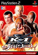 Caratula de K-1 World Grand Prix: The Beast Attack! (Japonés) para PlayStation 2