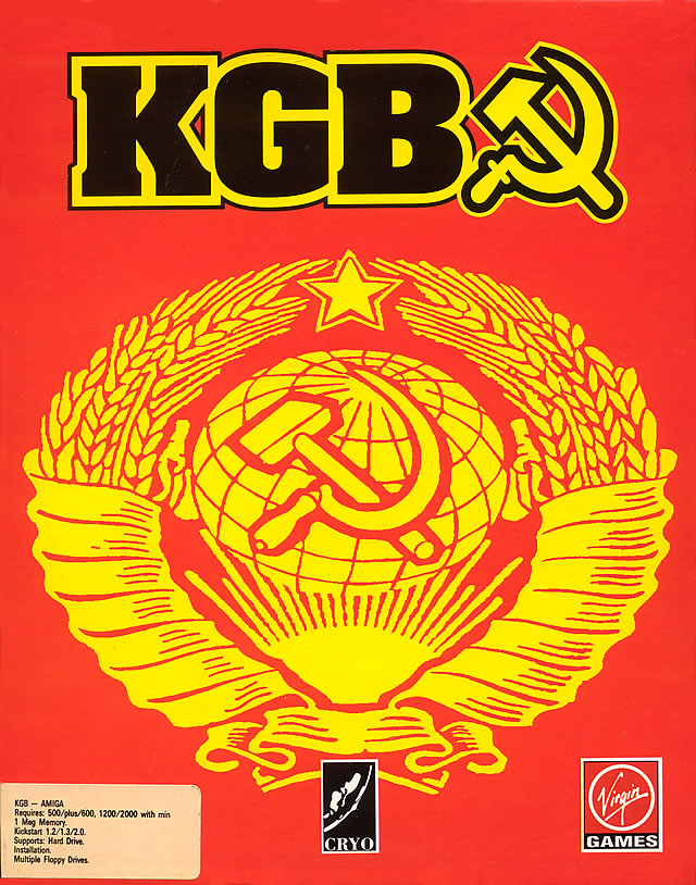 Caratula de KGB para Amiga