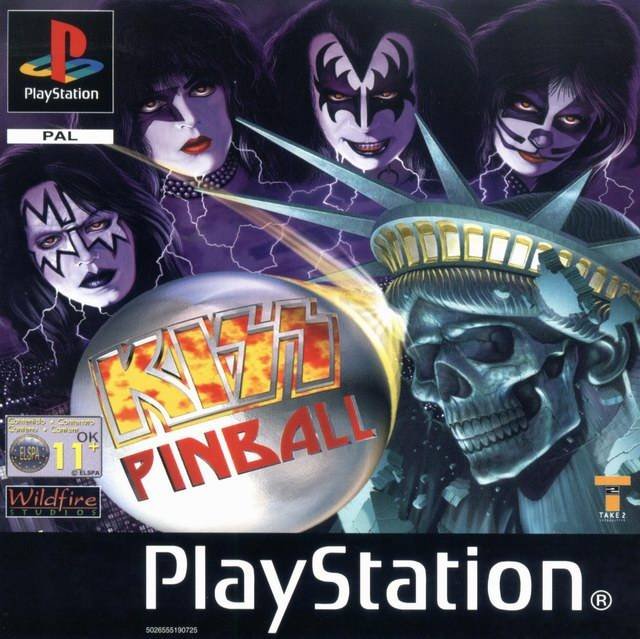 Caratula de KISS Pinball para PlayStation