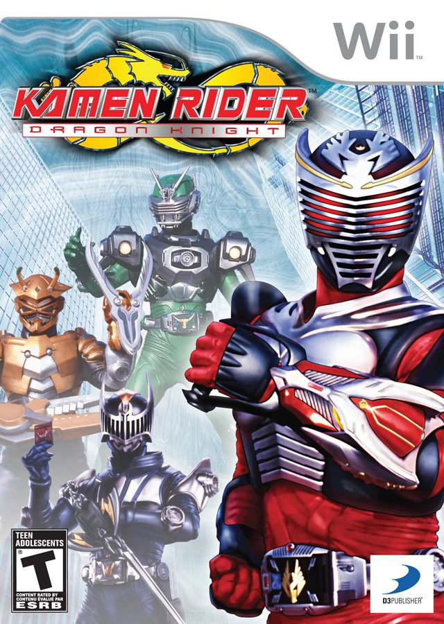 Caratula de Kamen Rider: Dragon Knight para Wii