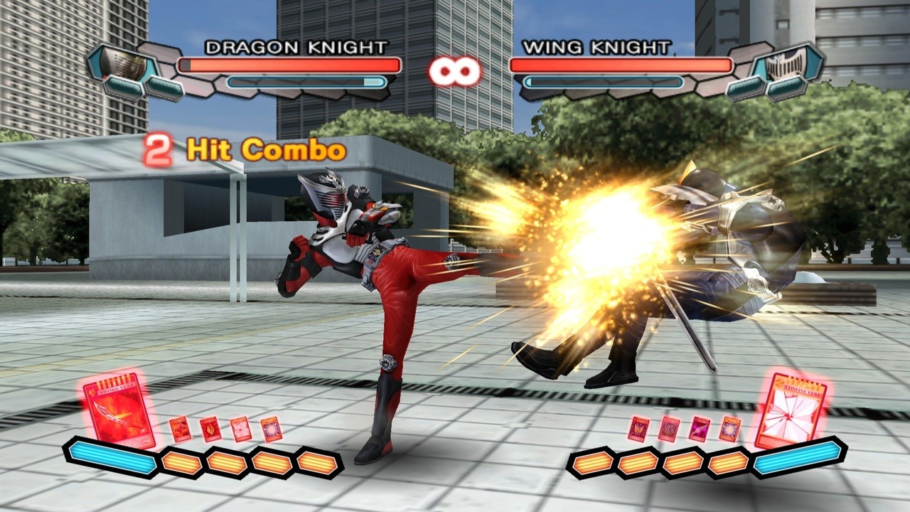Pantallazo de Kamen Rider: Dragon Knight para Wii