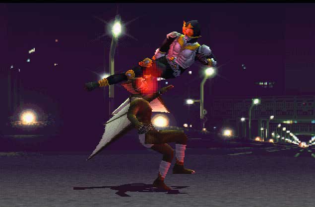 Pantallazo de Kamen Rider Kuuga para PlayStation