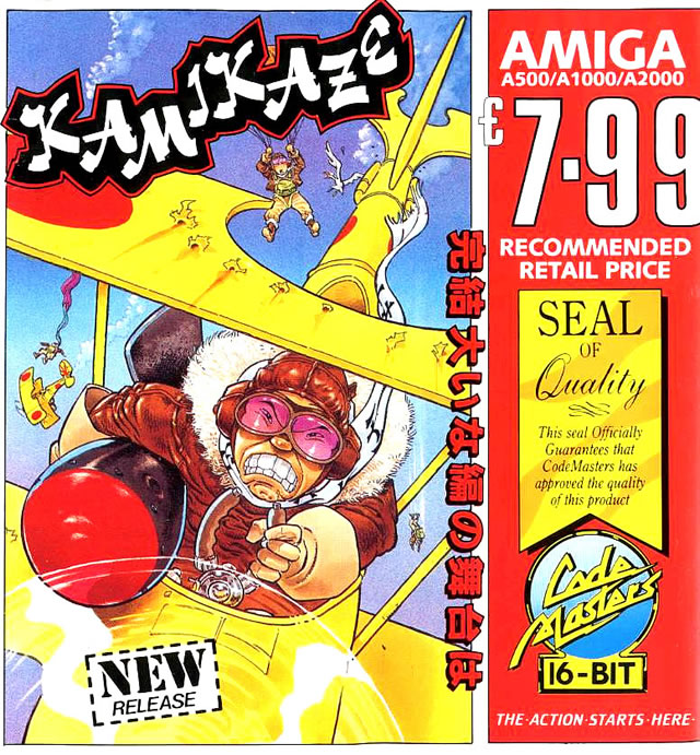 Caratula de Kamikaze para Amiga