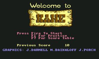 Pantallazo de Kane para Commodore 64