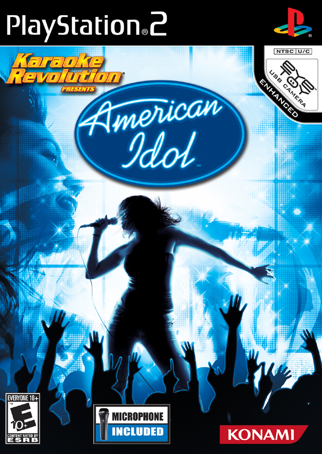 Caratula de Karaoke Revolution: American Idol para PlayStation 2