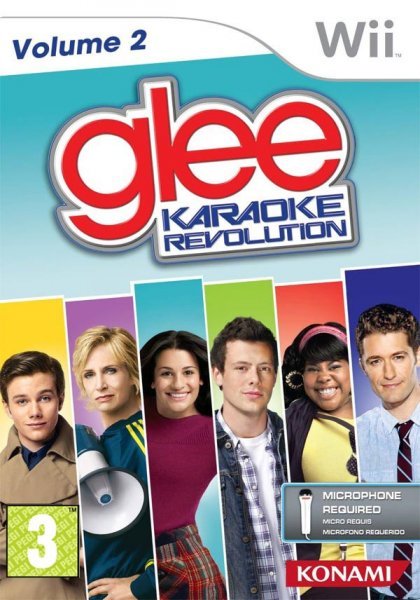 Caratula de Karaoke Revolution Glee 2 para Wii