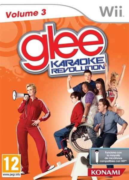Caratula de Karaoke Revolution Glee 3 para Wii