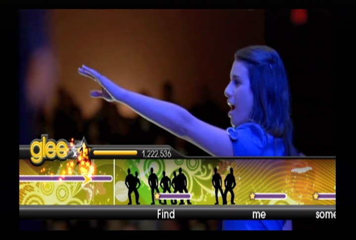 Pantallazo de Karaoke Revolution Glee para Wii