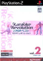 Caratula de Karaoke Revolution J-Pop Vol. 2 (Japonés)   para PlayStation 2