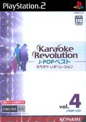 Caratula de Karaoke Revolution J-Pop Vol. 4 (Japonés) para PlayStation 2