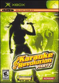 Caratula de Karaoke Revolution Party para Xbox