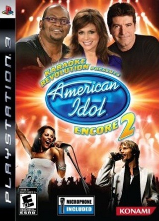 Caratula de Karaoke Revolution Presents American Idol Encore 2 para PlayStation 3