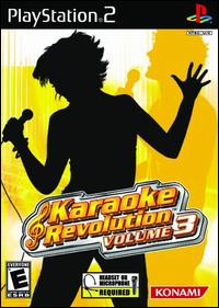 Caratula de Karaoke Revolution Volume 3 para PlayStation 2