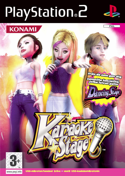Caratula de Karaoke Stage para PlayStation 2