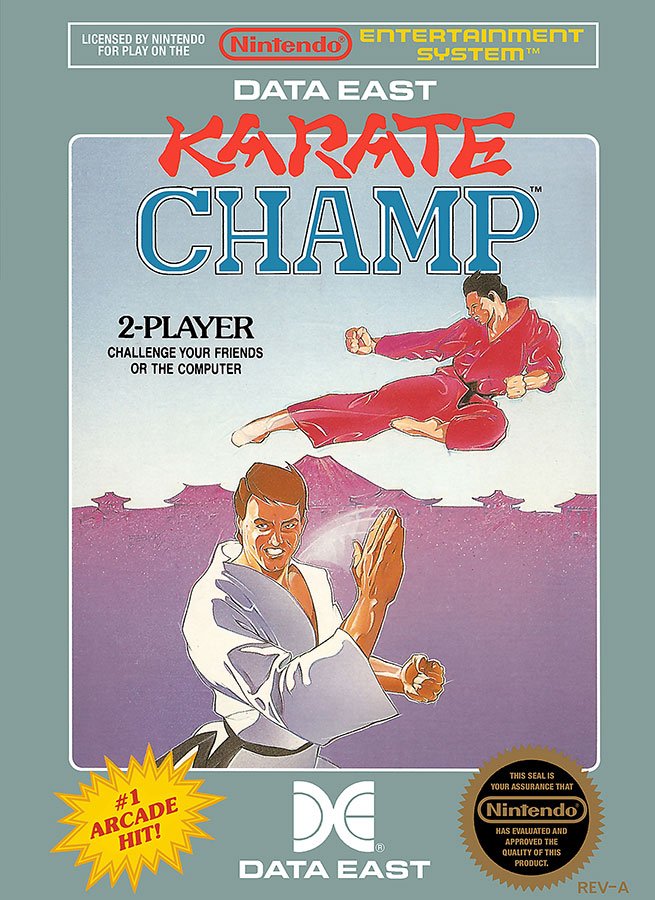 Caratula de Karate Champ para Nintendo (NES)