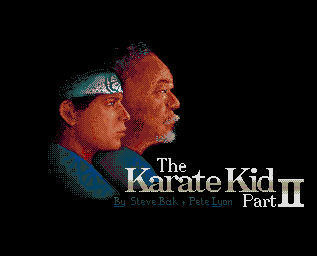 Pantallazo de Karate Kid Part II, The para Amiga
