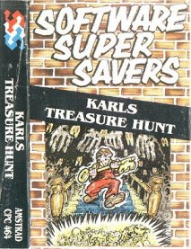 Caratula de Karl's Treasure Hunt para Amstrad CPC