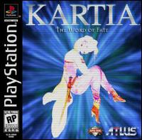 Caratula de Kartia: The Word of Fate para PlayStation