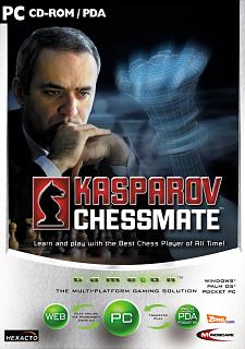 Caratula de Kasparov Chessmate para PC