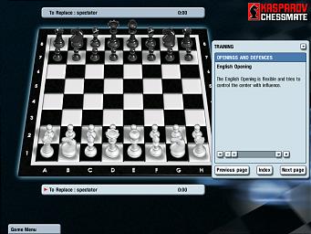 Pantallazo de Kasparov Chessmate para PC