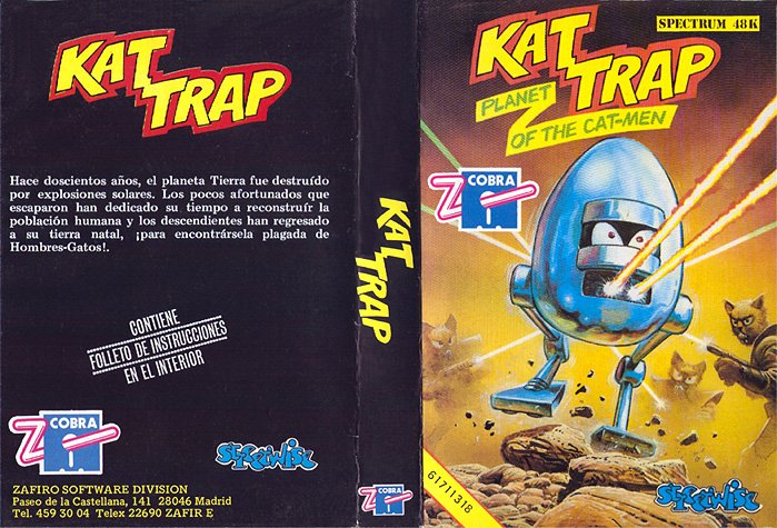 Caratula de Kat Trap para Spectrum