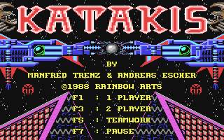 Pantallazo de Katakis (Disco 1) para Commodore 64