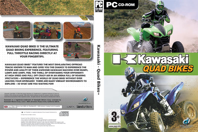 Caratula de Kawasaki Quad Bikes para PC
