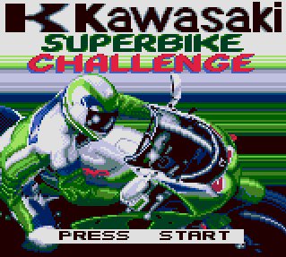 Pantallazo de Kawasaki Super Bike Challenge para Gamegear