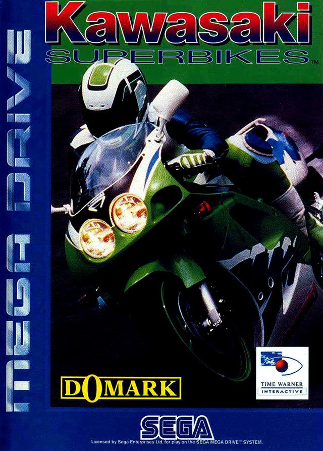 Caratula de Kawasaki Super Bike Challenge para Sega Megadrive