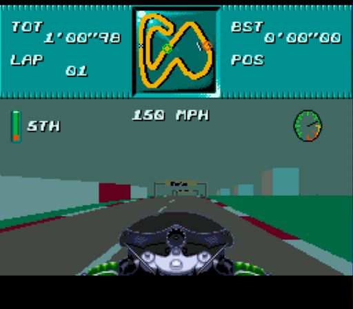 Pantallazo de Kawasaki Super Bike Challenge para Sega Megadrive