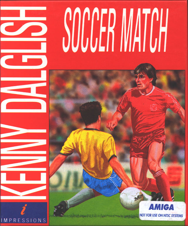Caratula de Kenny Dalglish Soccer Match para Amiga