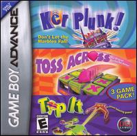 Caratula de Kerplunk, Toss Across, Tip It para Game Boy Advance