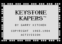Pantallazo de Keystone Kapers para MSX