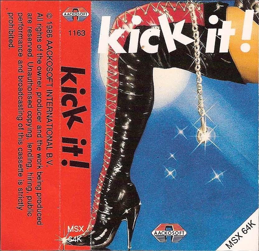 Caratula de Kick It para MSX