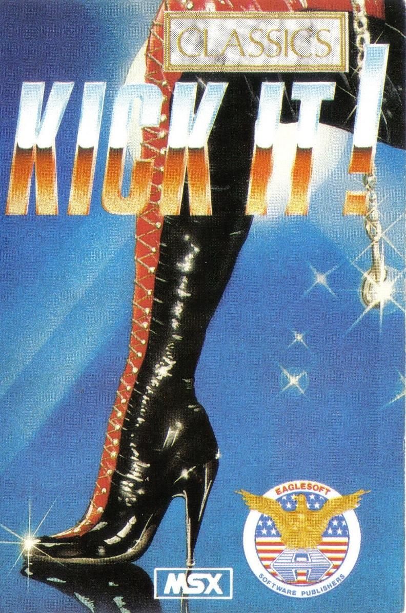 Caratula de Kick It para MSX