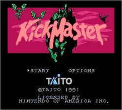 Pantallazo de Kick Master para Nintendo (NES)