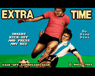 Pantallazo de Kick Off : Extra Time para Amiga