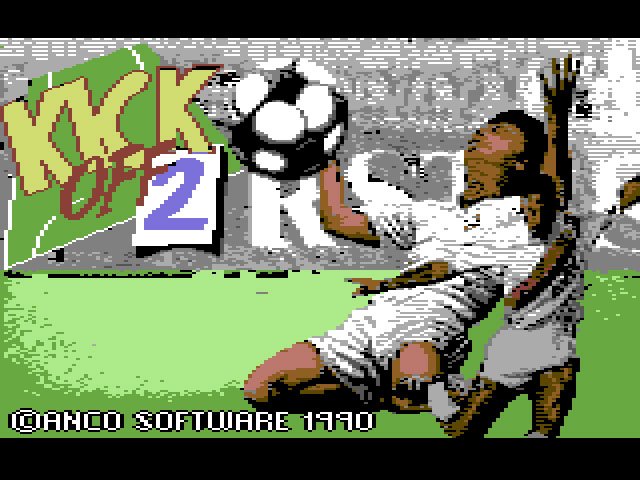 Pantallazo de Kick Off 2 para Commodore 64