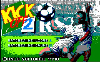 Pantallazo de Kick Off 2 para Amstrad CPC