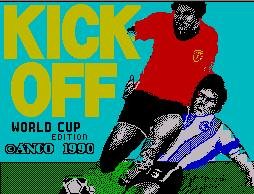 Pantallazo de Kick Off World Cup Edition para Spectrum
