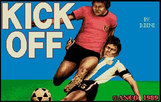Pantallazo de Kick Off para Atari ST