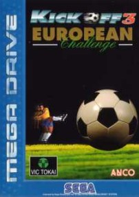 Caratula de Kick-Off 3: European Challenge (Europa) para Sega Megadrive