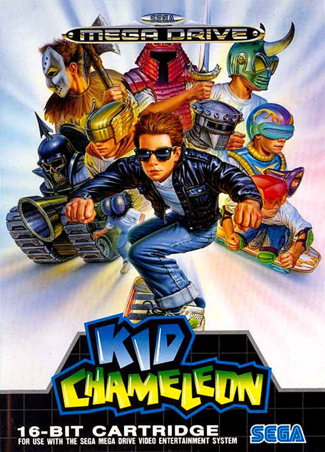 Caratula de Kid Chameleon para Sega Megadrive