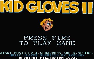 Pantallazo de Kid Gloves II para Atari ST