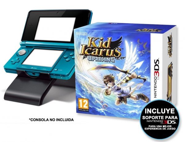 Caratula de Kid Icarus: Uprising para Nintendo 3DS