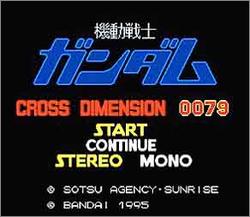 Pantallazo de Kidou Senshi Gundam Cross Dimension 0079 (Japonés) para Super Nintendo
