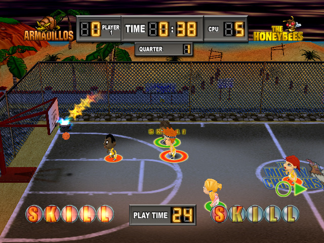 Pantallazo de Kidz Sports: Basketball para Wii