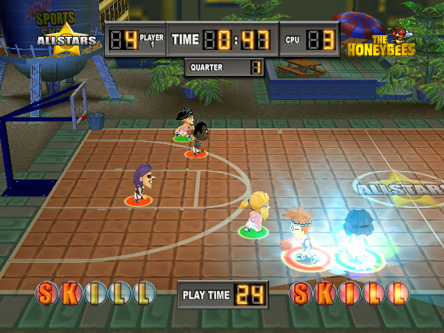 Pantallazo de Kidz Sports: Basketball para Wii