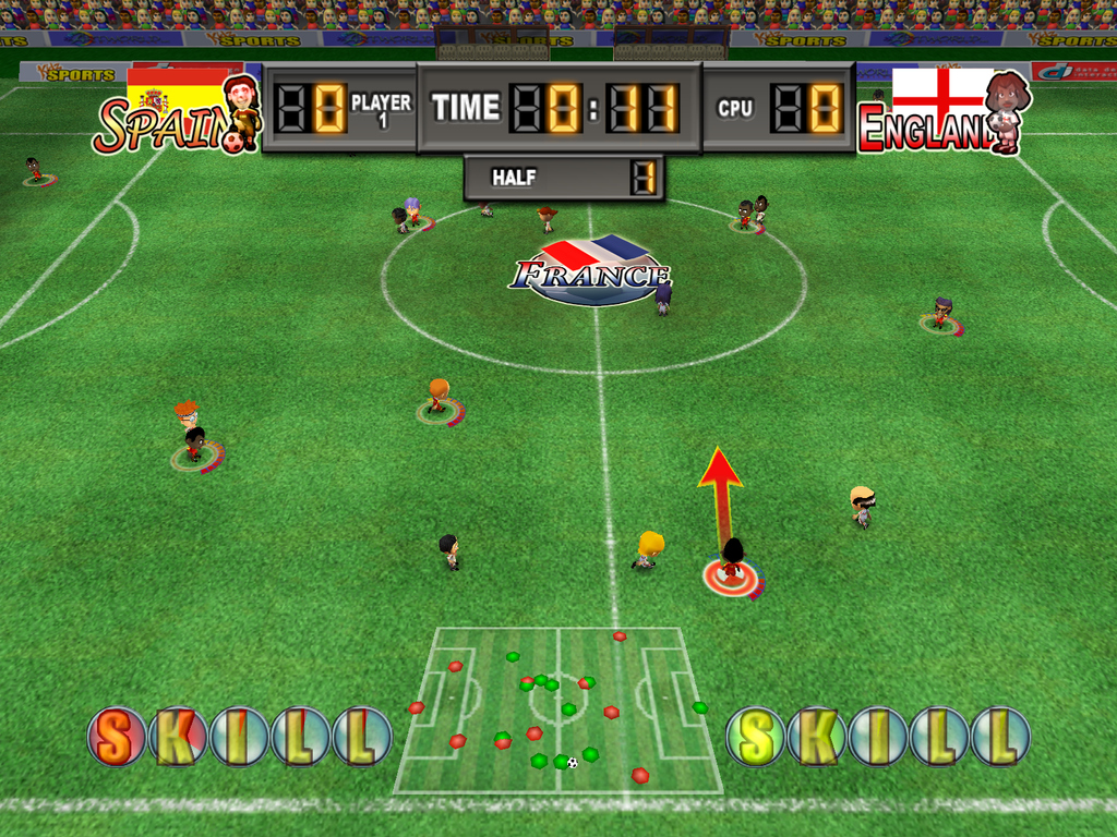 Pantallazo de Kidz Sports: International Football para Wii