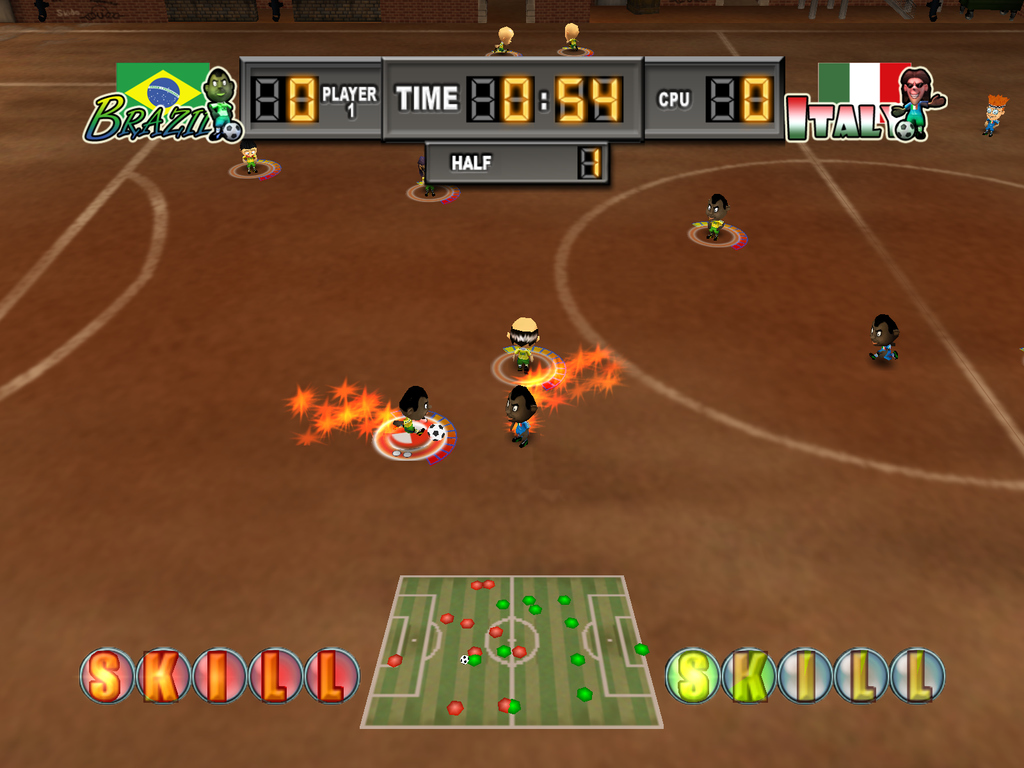 Pantallazo de Kidz Sports: International Football para Wii